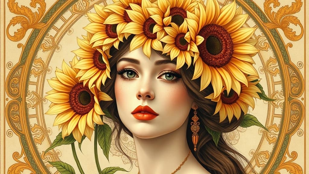 AI Art Nouveau Generator